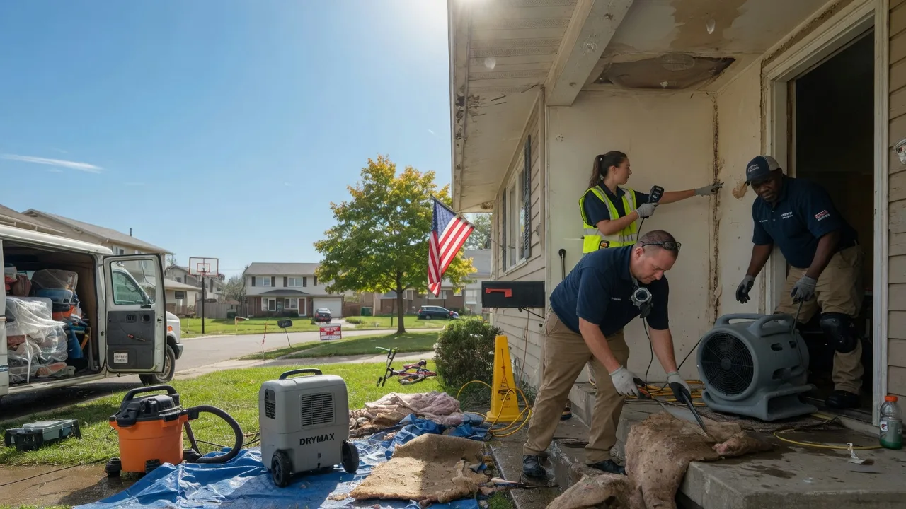 Water Damage Restoration in Maine near me
